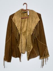 Sergio Cotti Fringed Suede Jacket