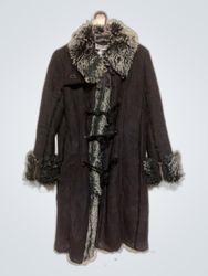 Zelia Fur Trimmed Coat
