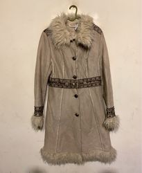 Fur Trimmed Coat