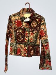 Rizia Jeans Unique Clothing Made In Italy Jacket