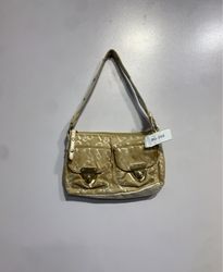 Red Monogram Shoulder Bag