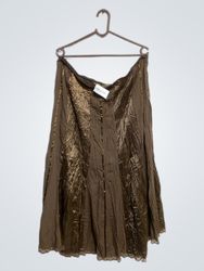 Brown Skirt