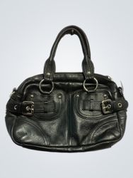 Black Leather Handbag