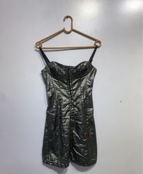 Sisley Metallic Mini Dress
