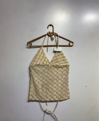 Woven Halter Top