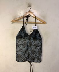 Sequin Halter Top