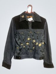 JOR JEANS Embroidered Denim Jacket