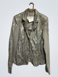 AIRFIELD Women's Metallic Textured Blazer