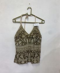Beaded Halter Top