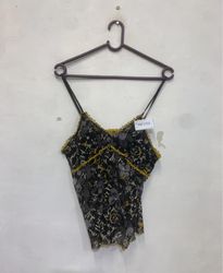 Camisole with abstract print