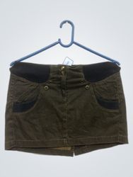 Brown Corduroy Skirt