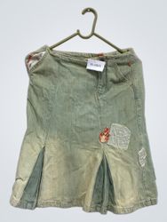 RFG Denim Skirt with Patches