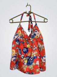 Abercrombie Floral Halter Top