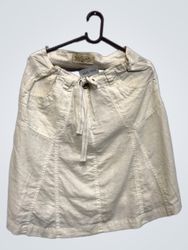 Jupe A-line blanche Chicsee pour femmes