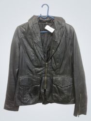 Black Leather Jacket NJ-8958