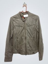 Offset Damen Kunstlederjacke NJ-8900