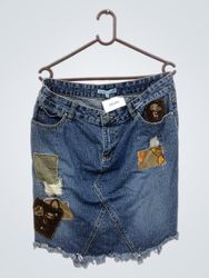 In The Wash Patchwork Denim Rock