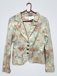 Saxx Women's Floral Print Blazer
