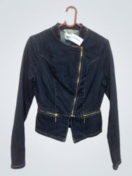NICKI MAJ Women's Blue Denim Jacket
