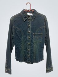 Denim Shirt with NJ-8796 Tag