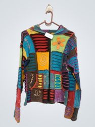 Patchwork Hoodie