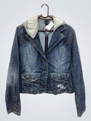 Veste à capuche en denim Miss Sixty