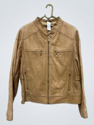 Ivanir Cuirs Brown Lederjacke