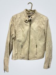 WOODLAND LEATHER Beige Jacket