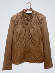 Urban Basics Brown Leather Jacket