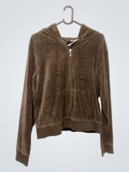 Juicy Couture ベロアフーディー