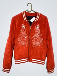 Jennufer Collection Outerwear Dragon Bomber Jacket