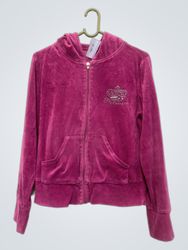 Juicy Couture ベロアフーディー