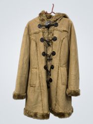 Orsay Shearling Lined Duffle Coat