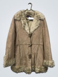 Denim Co. Faux Fur Trimmed Jacket