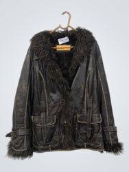 BiBA Leather Fur Jacket