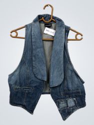 Colete Crazyworld Denim