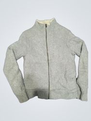 L.L.Bean Fleece Lined Knit Jacket