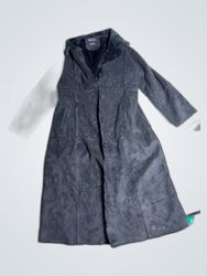 WEILL Black Suede Long Coat