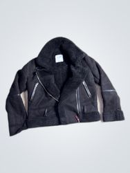 The Iconic Faux Shearling Biker Jacket