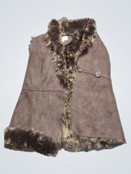 Monsoon Faux Fur Trimmed Vest