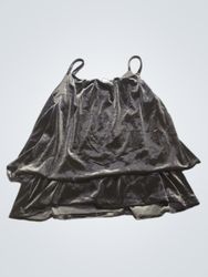 Old Navy Black Velvet Cami Top