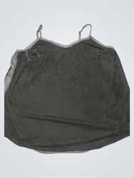 Black camisole with lace trim