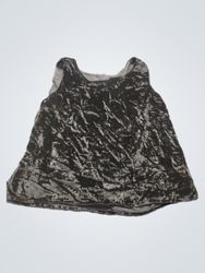 Coldwater Creek Black Velvet Top