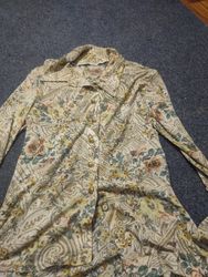 Camicia a bottoni con stampa floreale