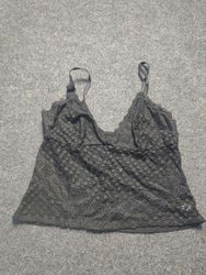 Black Lace Camisole