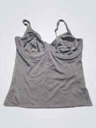 Camisola preta com sutiã embutido