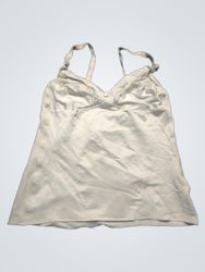 White Camisole with Adjustable Straps