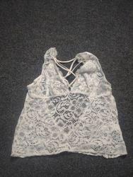 White Lace Cami Top