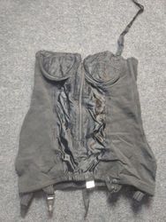 Black Corset with Garters