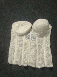 White Lace Corset